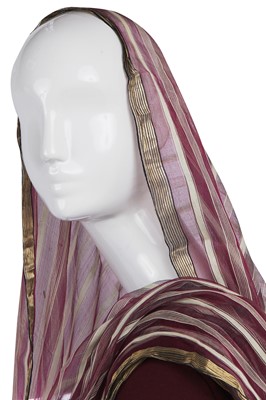 Lot 311 - Anna Pavlova's sari, Indian, 1923