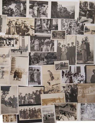 Lot 333 - A group of Anna Pavlova photographs related to her travels, dating from the 1910s