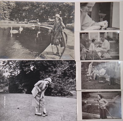 Lot 329 - A group of photographs relating to Pavlova, Dandré and Ivy House, mainly 1920s