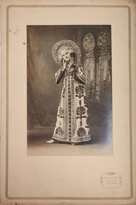 Lot 320 - Three Ellis & Walery gelatin silver prints of Pavlova in the Russian Dance, 1909