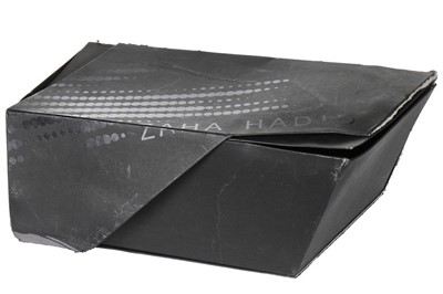 Lot 69 - A pair of Zaha Hadid for Lacoste moulded black...