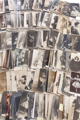 Lot 341 - A large group of photographs, postcards, literature and research mainly relating to the Russian ballet