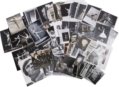 Lot 352 - Nureyev photographs, programmes and ephemera dating from the 1960s