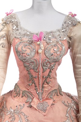 Lot 355 - Margot Fonteyn's Rose Adagio costume from the Sleeping Beauty, Act I, designed by Oliver Messel, early 1960s