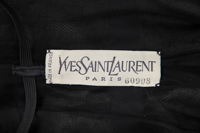 Lot 187 - An Yves Saint Laurent couture ballgown, circa 1988