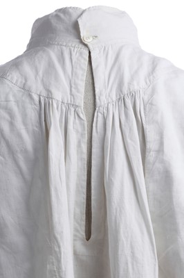 Lot 275 - Two men's linen shirts, 1860