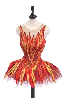 Lot 358 - Judith Sinclair's tutu as the Fire Fairy in 'Sleeping Beauty', Act I, 1959