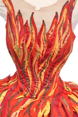 Lot 358 - Judith Sinclair's tutu as the Fire Fairy in 'Sleeping Beauty', Act I, 1959