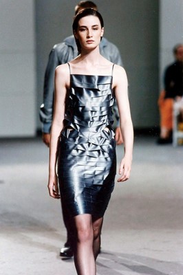 Lot 119 - A Helmut Lang ribbon dress, Spring-Summer 1998