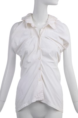 Lot 163 - Two John Galliano 'Circle' shirts, Blanche DuBois collection, Spring-Summer 1988