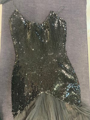 Lot 192 - A Thierry Mugler sequined evening gown, 1980s