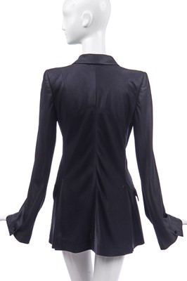 Lot 144 - A John Galliano tuxedo jacket, 'Black' collection, Autumn-Winter 1994-95