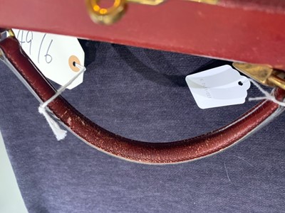 Lot 49 - An Hermès oxblood Box leather Retourné Kelly 32, 1978