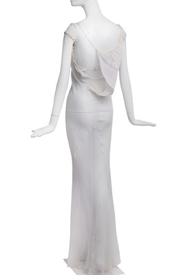 Lot 147 - A rare John Galliano chiffon showpiece dress, 'Empress Josephine Meets Lolita' collection, Spring-Summer 1992