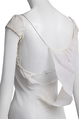 Lot 147 - A rare John Galliano chiffon showpiece dress, 'Empress Josephine Meets Lolita' collection, Spring-Summer 1992