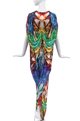 Lot 98 - An Alexander McQueen kaleidoscope print dress, 'Natural Distinction, Un-Natural Selection' collection, Spring-Summer 2009
