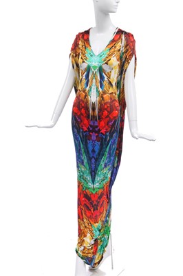 Lot 98 - An Alexander McQueen kaleidoscope print dress, 'Natural Distinction, Un-Natural Selection' collection, Spring-Summer 2009
