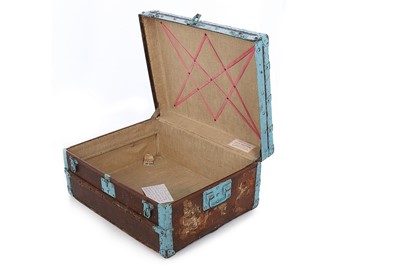 Lot 31 - A Louis Vuitton trunk, late 19th century,...