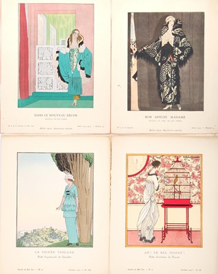 Lot 487 - A group of Gazette du Bon Ton fashion plates, mainly 1912-13