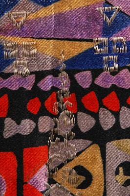 Lot 268 - A colourful lamé evening jacket, 1920s