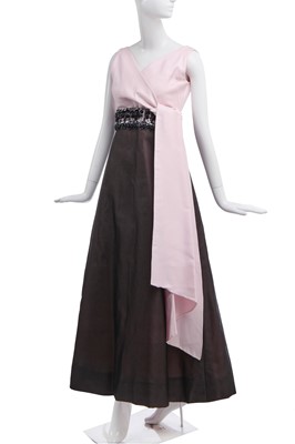 Lot 221 - A Jean Dessès couture evening gown, early 1960s
