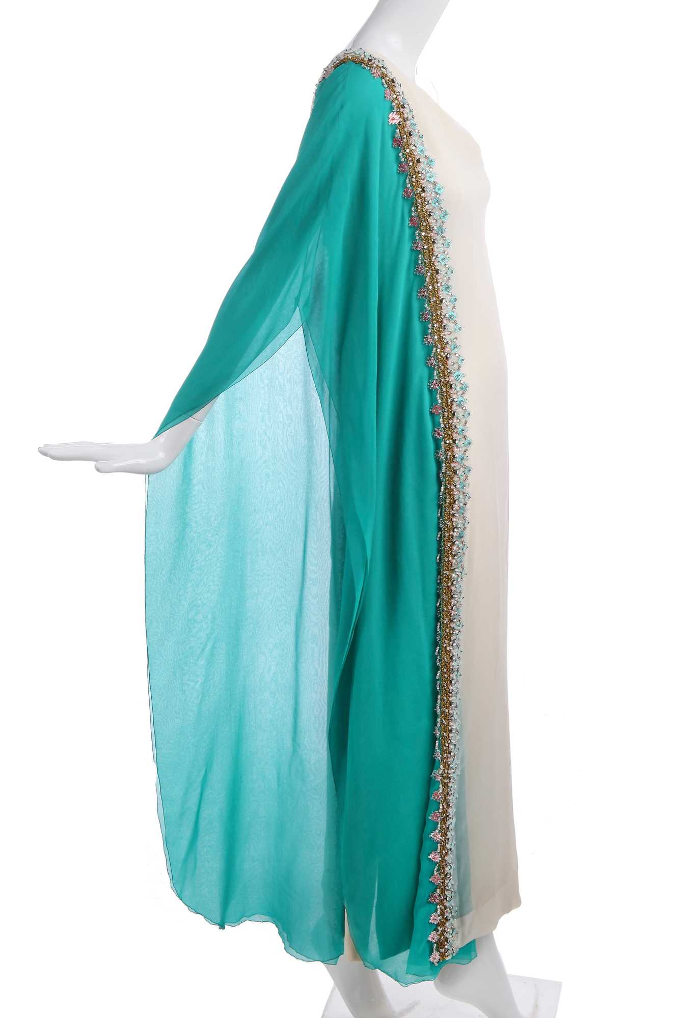 Lot 220 - A Jean Dessès couture evening gown, early 1960s