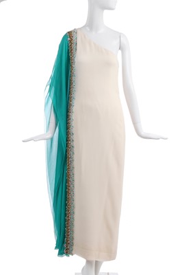 Lot 220 - A Jean Dessès couture evening gown, early 1960s