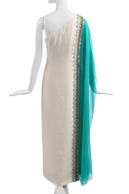 Lot 220 - A Jean Dessès couture evening gown, early 1960s