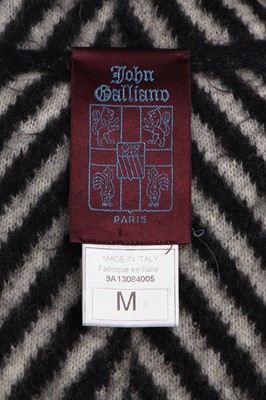 Lot 142 - A John Galliano cocoon coat, Autumn-Winter 1999-2000