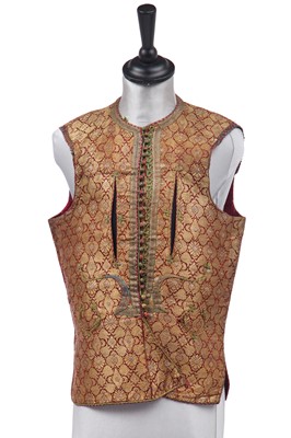 Lot 504 - Two gentlemen's waistcoats, 19th century