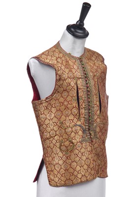 Lot 504 - Two gentlemen's waistcoats, 19th century