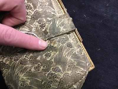 Lot 443 - A rare evening bag with Egyptian-inspired celluloid frame, circa 1922