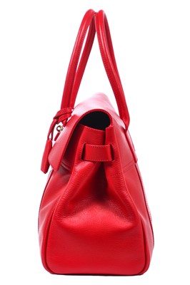 Lot 32 - A Mulberry red leather Bayswater, 2013