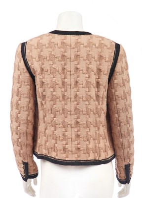 Lot 6 - A Chanel beige tweed jacket, 2000s