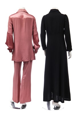 Lot 246 - Ossie Clark evening wear, 1970s