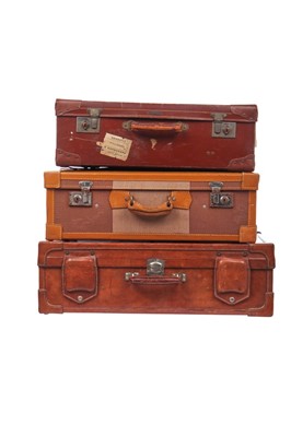 Lot 62 - A group of luggage, mainly 1930s-50s