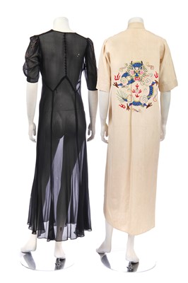 Lot 411 - A group of evening wear, 1930s