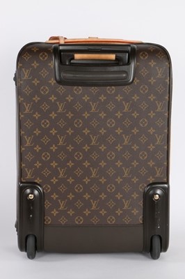 Lot 80 - A Louis Vuitton monogrammed leather suitcase,...