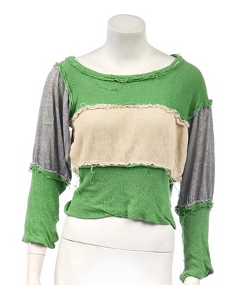 Lot 188 - A Westwood/McLaren stockinette top, 'Punkature' (Hobo) collection, Spring-Summer 1983