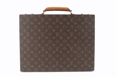 Lot 81 - A Louis Vuitton monogrammed leather briefcase,...