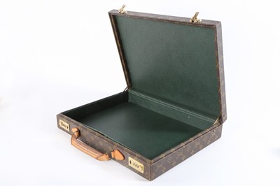 Lot 82 - A Louis Vuitton monogrammed leather briefcase,...