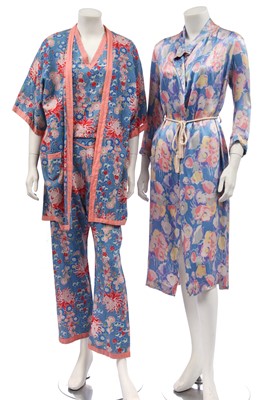 Lot 471 - A group of pyjamas and lingerie, 1930s-30s