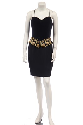 Lot 127 - A Moschino "Gladiator" cocktail dress, 1990s