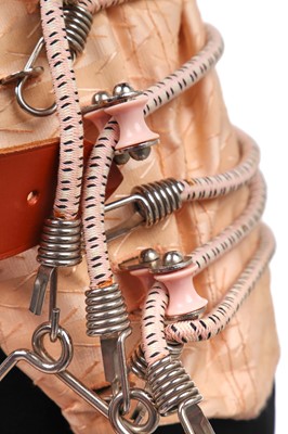 Lot 380 - A Rallie Health Appliances waist-slimming exercise belt, 1957