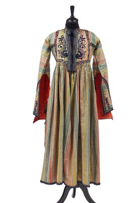 Lot 538 - An embroidered dress and waistcoat, Ionnina, Greece, Ottoman Empire, late 19th century