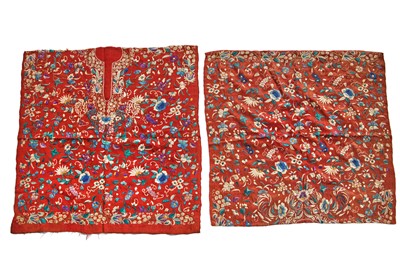 Lot 533 - Two Parsi women's bodices, Surat, Gujarat, circa 1900