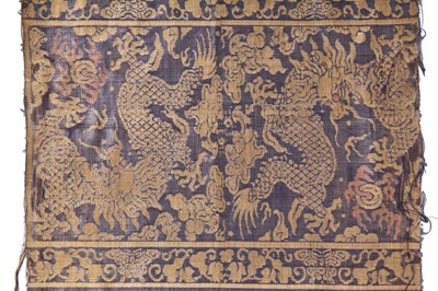 Lot 550 - A group of Chinese textiles, 19th century