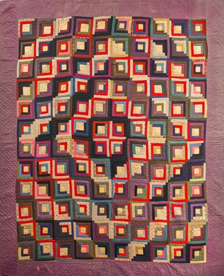 Lot 528 - Two patchwork coverlets