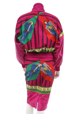 Lot 212 - A Gianni Versace reversible suit, 1980s