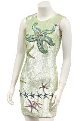 Lot 103 - A Versace sequined shift dress, Spring-Summer 2012